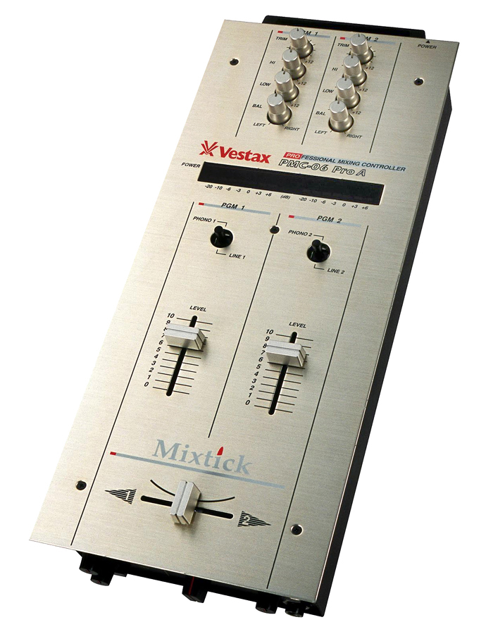 Produkty » Mixážní pulty » Vestax PMC-06Pro A - Vestax Japan